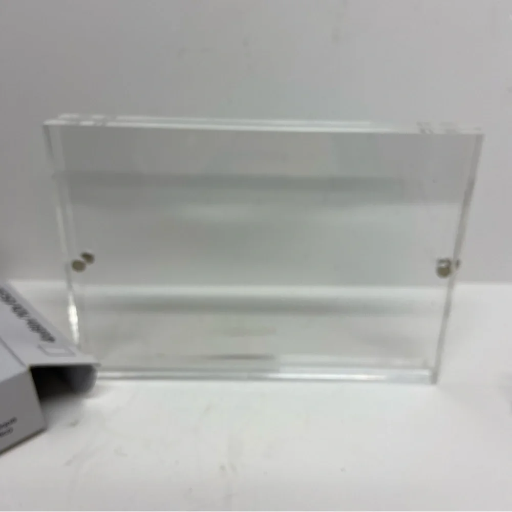 Crate & Barrel Acrylic Frame 4X6” New With Box Home Decor